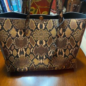 Snakeskin Pattern Tote Bag